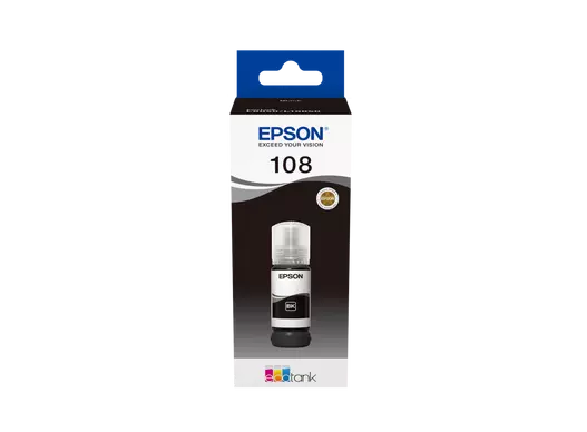  Bouteille d'encre noire EcoTank 108