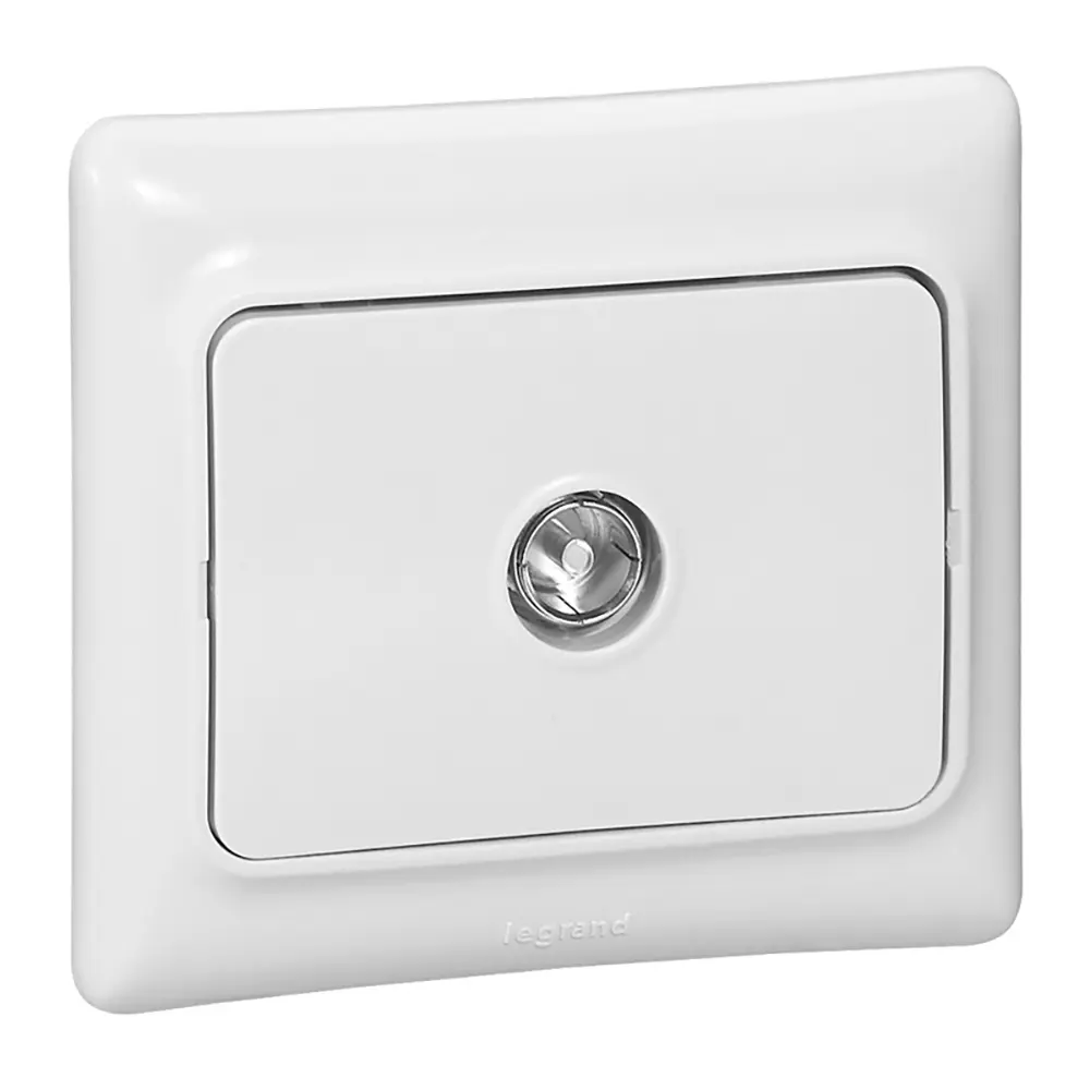 PRISE TV SIMPLE MALE ENCASTREV 1P 230V 6A BLC KAPTIKA LEGRAND