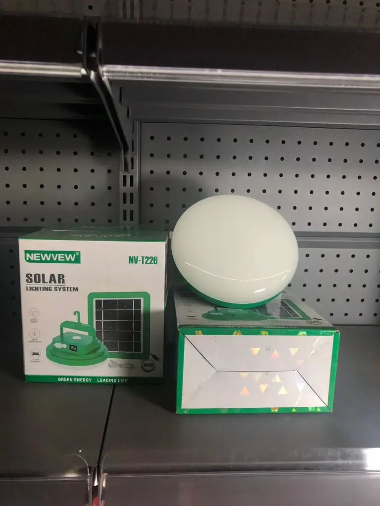 AMPOULE RECHARGEABLE+ PANNEAU 100W
