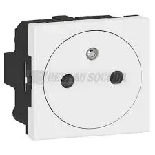 [SKU507] MOSAÏC 2 - PRISE 2P+T SURFACE 2M BLANC