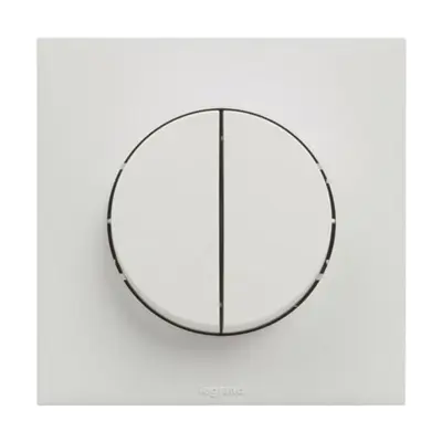 [SKU114SP] INTERRUPTEUR DOUBLE VA ET VIENT ENCASTRE 1P 2MOD 250V 10AX MAT URBANO LEGRAND