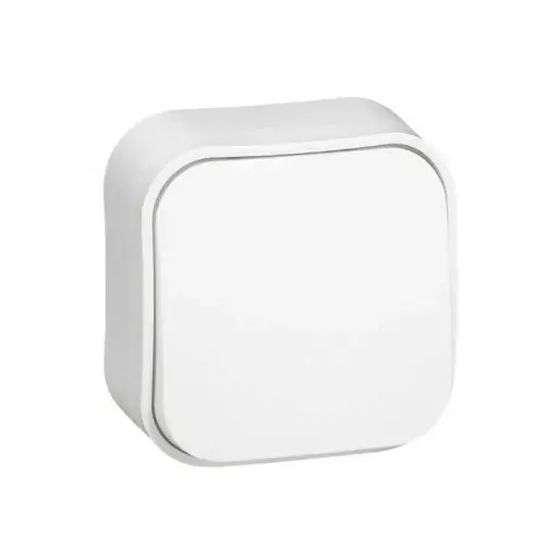 [SKU121SP] INTERRUPTEUR SIMPLE COMPLET APPARENT 1P 230V 10A BLC FORIX LEGRAND