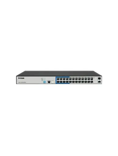 [SKU033] 26 ports 10/100/1000Base-T longue portée 250 m PoE+Smart 24 ports + 2 SFP