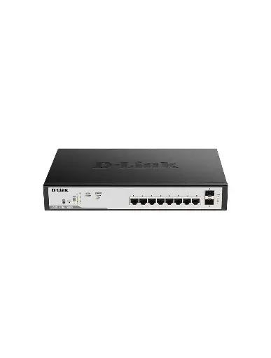 [SKU042] Commutateur intelligent DLINK PoE+ 10 ports 10/100/1000Base-T longue portée 250 m